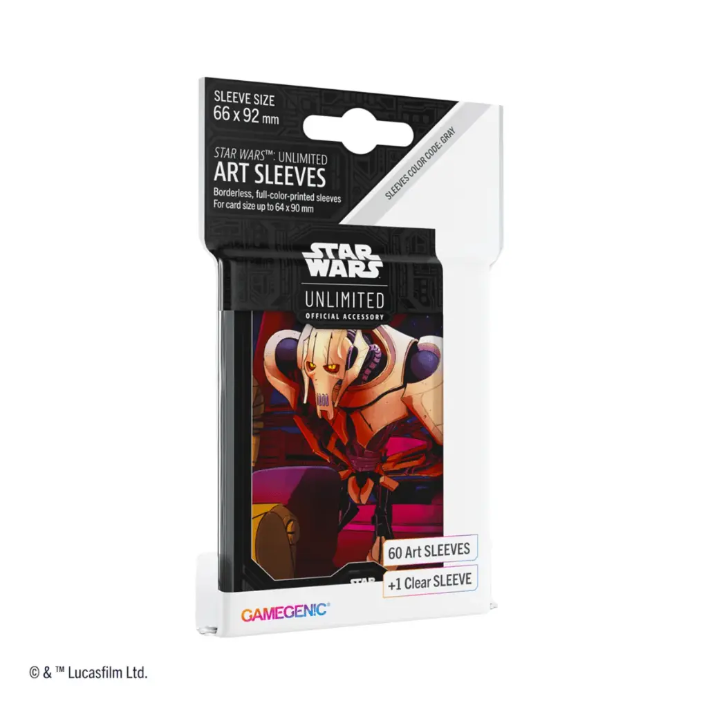 STAR WARS UNLIMITED:  GAMEGENIC - MICAS STND GENERAL GRIEVOUS C/60