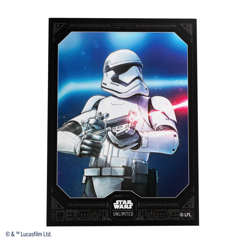 STAR WARS UNLIMITED:  GAMEGENIC - MICAS ART SLEEVES STORMTROOPER C/60