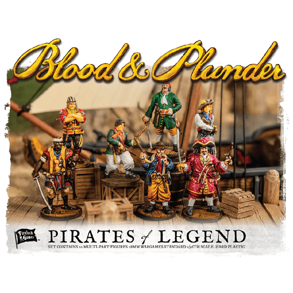 BLOOD & PLUNDER: PIRATES & LEGEND (PLASTICO)