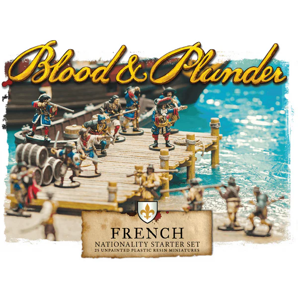 BLOOD & PLUNDER: FRENCH NATIONALITY STARTER SET (METAL)