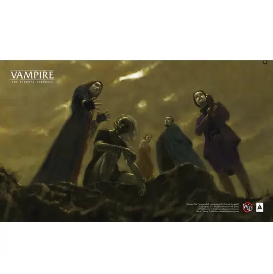 PLAYMAT VAMPIRE THE ETERNAL STRUGGLE: CAMARILLA SAGREGATION