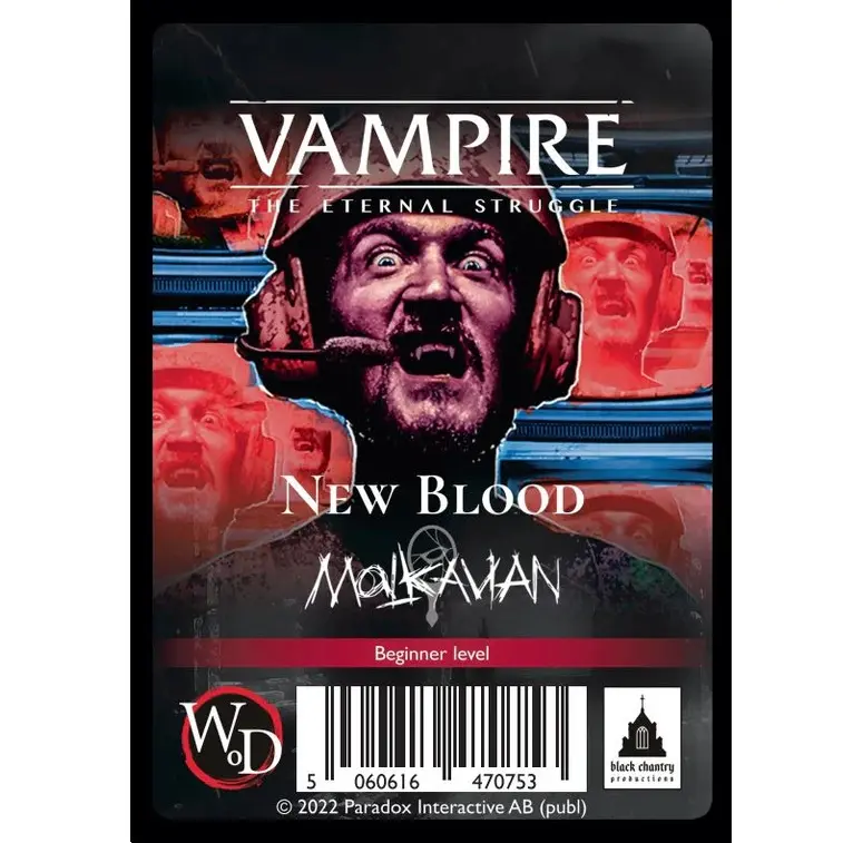 VAMPIRE THE ETERNAL STRUGGLE: NEW BLOOD MALKAVIAN