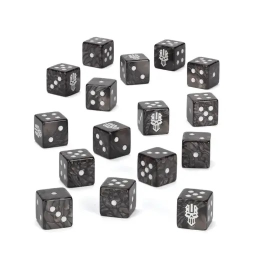 CHAOS SPACE MARINES: IRON WARRIORS DICE SET    