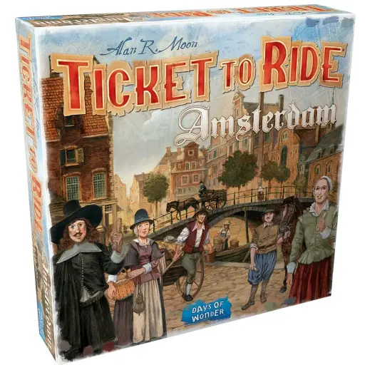 TICKET TO RIDE: AMSTERDAM (INGLES)