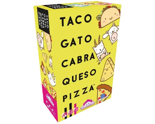 TACO, GATO, CABRA, QUESO, PIZZA
