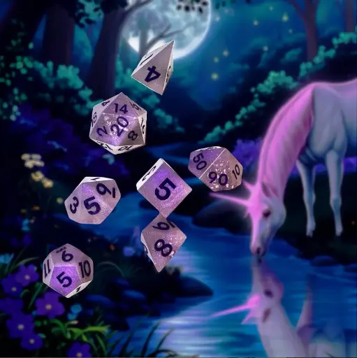 DADOS DUNGEONPUNK GAMING (ULTIMO UNICORNIO)