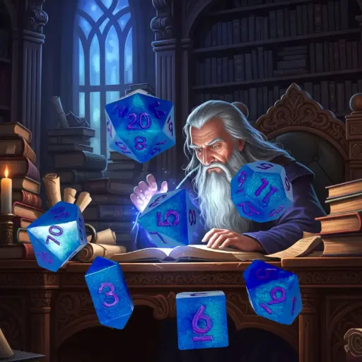 DADOS DUNGEONPUNK GAMING (WIZARD ORB)