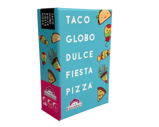 TACO, GLOBO, DULCE, FIESTA, PIZZA