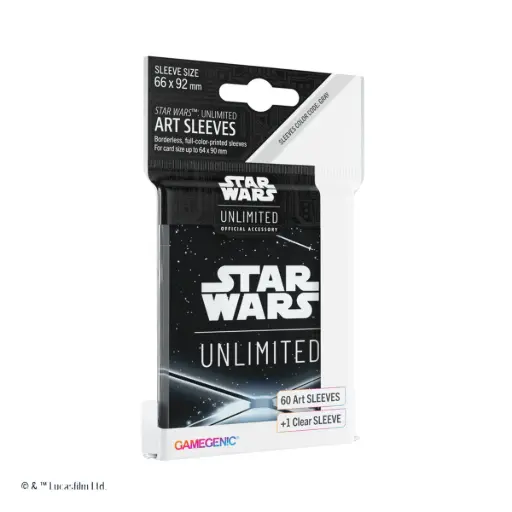 STAR WARS UNLIMITED: GAMEGENIC - MICAS PREMIUM CARD BLACK C/60