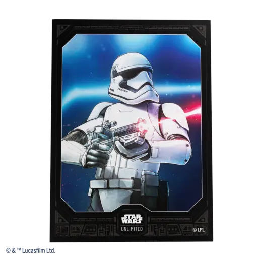 STAR WARS UNLIMITED:  GAMEGENIC - MICAS ART SLEEVES STORMTROOPER C/60
