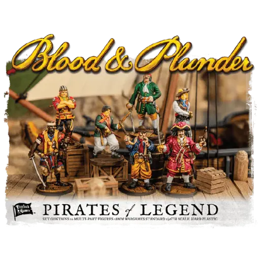 BLOOD & PLUNDER: PIRATES & LEGEND (PLASTICO)