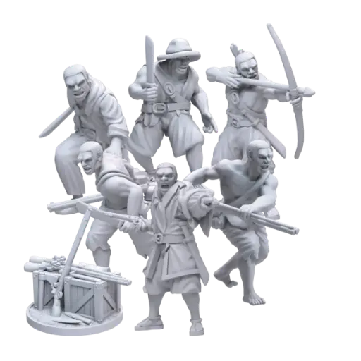BLOOD & PLUNDER: JAMAICAN PIRATES FACTION BOX (PLASTICO)